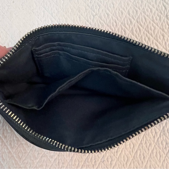 COACH Pebbled Leather Wristlet - Picture 7 of 10